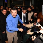 Foto Nicoloro G.   05/12/2019   Ravenna   Inaugurazione della nuova sede provinciale della Lega. nella foto il segretario nazionale della Lega Matteo Salvini al suo arrivo.