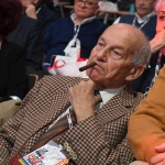 Foto Nicoloro G.   15/03/2023   Rimini   Prima giornata del XIX Congresso Nazionale CGIL dal titolo ' Il lavoro crea il futuro '.   nella foto Fausto Bertinotti.