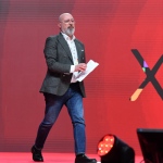 Foto Nicoloro G.   15/03/2023   Rimini   Prima giornata del XIX Congresso Nazionale CGIL dal titolo ' Il lavoro crea il futuro '.   nella foto il governatore dell' Emilia-Romagna Stefano Bonaccini.