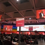 Foto Nicoloro G.   15/03/2023   Rimini   Prima giornata del XIX Congresso Nazionale CGIL dal titolo ' Il lavoro crea il futuro '.   nella foto  il segretario generale Maurizio Landini.