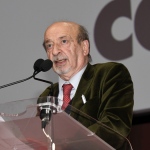 Foto Nicoloro G.   15/03/2023   Rimini   Prima giornata del XIX Congresso Nazionale CGIL dal titolo ' Il lavoro crea il futuro '.   nella foto  il presidente ANPI Gianfranco Pagliarulo.