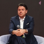Foto Nicoloro G.   16/03/2023   Rimini   Seconda giornata del XIX Congresso Nazionale CGIL dal titolo \' Il lavoro crea il futuro \'.   nella foto Giuseppe Conte di M5S.