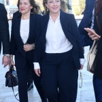 Foto Nicoloro G.   17/03/2023   Rimini   Terza giornata del XIX Congresso Nazionale CGIL dal titolo ' Il lavoro crea il futuro '.   nella foto Giorgia Meloni al suo arrivo al Palacongressi.