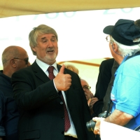 Foto Nicoloro G.  02/08/2014  Bologna    34esimo anniversario della strage alla stazione di Bologna. nella foto sul palco anche il ministro Giuliano Poletti.