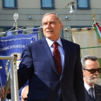 Foto Nicoloro G.  02/08/2015   Bologna   Trentacinquesimo anniversario della strage alla stazione di Bologna. nella foto il presidente del Senato Pietro Grasso.
