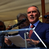 Foto Nicoloro G.  02/08/2015   Bologna   Trentacinquesimo anniversario della strage alla stazione di Bologna. nella foto il presidente del Senato Pietro Grasso.