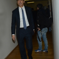 Foto Nicoloro G.  05/02/2015  Milano   Presentazione dell' iniziativa " Zanetti for friends Match for Expo", partita di calcio tra campioni internazionali di ieri e di oggi a favore della nutrizione, nello spirito di Expo  2015. nella foto il Commissario Unico per Expo 2015 Giuseppe Sala.
