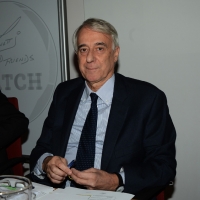 Foto Nicoloro G.  05/02/2015  Milano   Presentazione dell' iniziativa " Zanetti for friends Match for Expo ", partita di calcio tra campioni internazionali di ieri e di oggi a favore della nutrizione, nello spirito di Expo 2015. nella foto il sindaco di Milano Giuliano Pisapia.